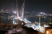 Стройка моста. г. Владивосток
